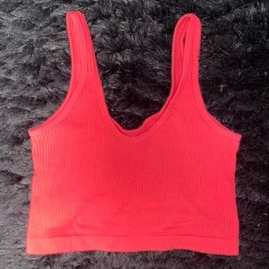 Seamless cropped tank